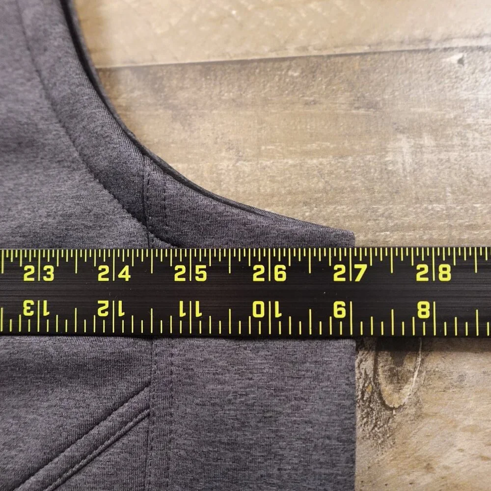 The North Face Ridgewall Vest Men’s XXL Gray WindWall Soft‎ Shell Outdoor